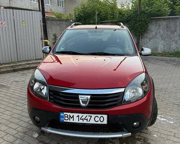 Червоний Дачія Sandero, об'ємом двигуна 1.6 л та пробігом 157 тис. км за 6750 $, фото 1 на Automoto.ua