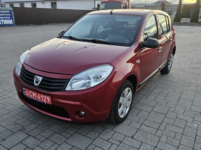 Червоний Дачія Sandero, об'ємом двигуна 0 л та пробігом 208 тис. км за 5200 $, фото 1 на Automoto.ua