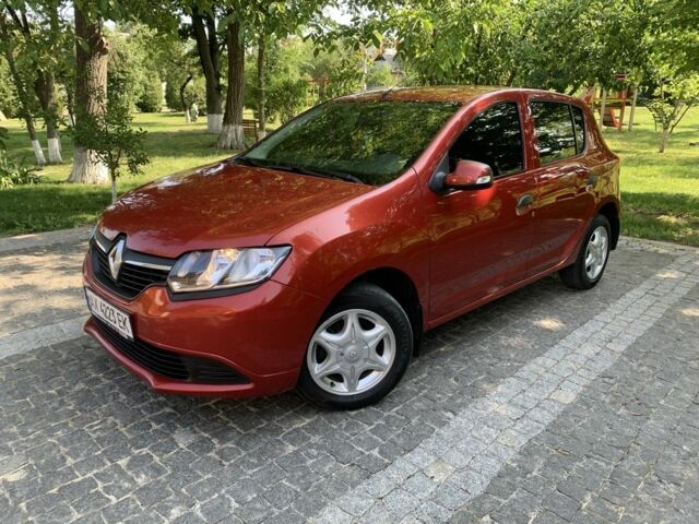 Красный Дачия Сандеро, объемом двигателя 1.1 л и пробегом 161 тыс. км за 6299 $, фото 1 на Automoto.ua