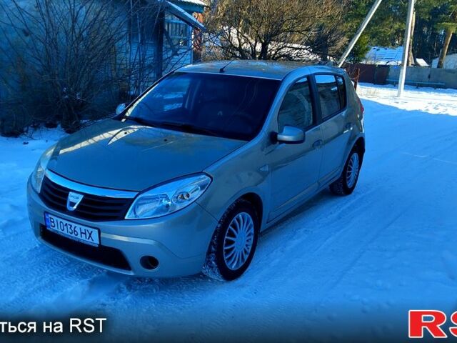 Сірий Дачія Sandero, об'ємом двигуна 1.6 л та пробігом 260 тис. км за 3350 $, фото 1 на Automoto.ua