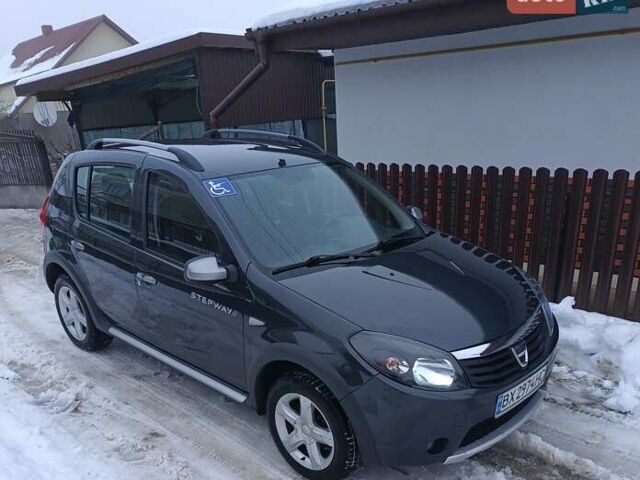 Серый Дачия Сандеро, объемом двигателя 1.5 л и пробегом 203 тыс. км за 6700 $, фото 1 на Automoto.ua