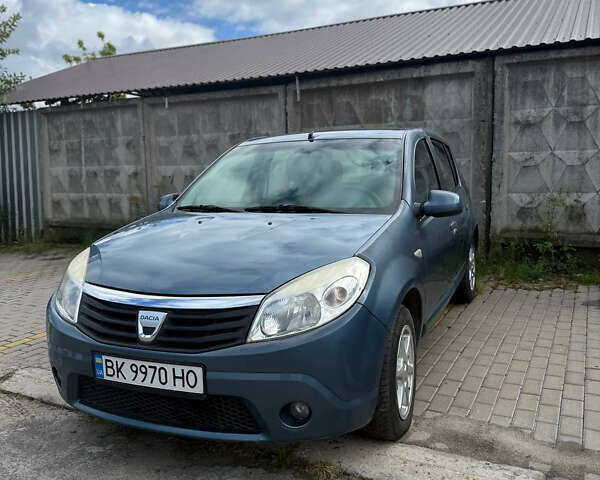 Синій Дачія Sandero, об'ємом двигуна 1.39 л та пробігом 204 тис. км за 4500 $, фото 1 на Automoto.ua