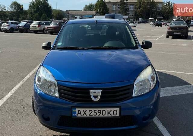 Синій Дачія Sandero, об'ємом двигуна 1.2 л та пробігом 160 тис. км за 3500 $, фото 1 на Automoto.ua