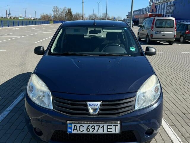 Синий Дачия Сандеро, объемом двигателя 1.1 л и пробегом 277 тыс. км за 3700 $, фото 1 на Automoto.ua