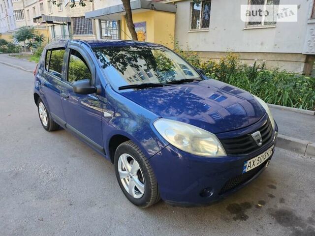 Синій Дачія Sandero, об'ємом двигуна 1.4 л та пробігом 194 тис. км за 3950 $, фото 1 на Automoto.ua