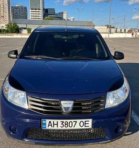 Синій Дачія Sandero, об'ємом двигуна 1.2 л та пробігом 146 тис. км за 4500 $, фото 1 на Automoto.ua
