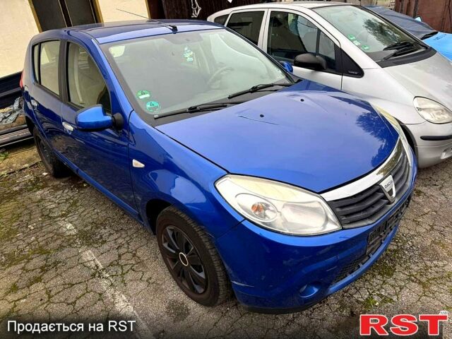 Синій Дачія Sandero, об'ємом двигуна 1.4 л та пробігом 149 тис. км за 4600 $, фото 1 на Automoto.ua