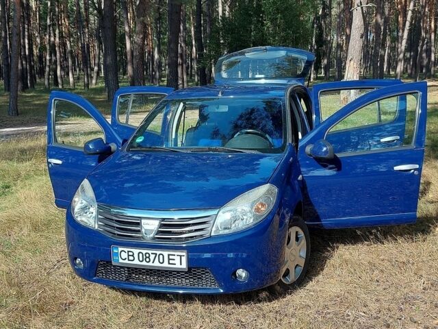 Синій Дачія Sandero, об'ємом двигуна 1.39 л та пробігом 186 тис. км за 4500 $, фото 1 на Automoto.ua
