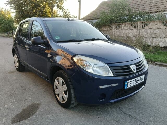 Синій Дачія Sandero, об'ємом двигуна 1.1 л та пробігом 2 тис. км за 3312 $, фото 1 на Automoto.ua