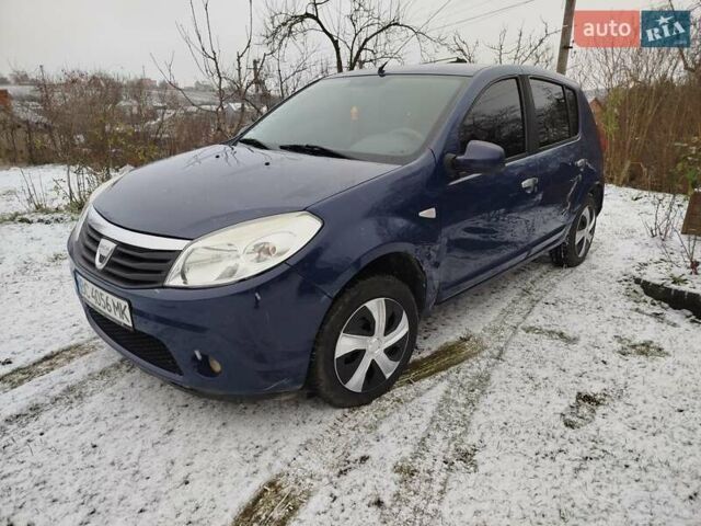 Синий Дачия Сандеро, объемом двигателя 1.39 л и пробегом 313 тыс. км за 3300 $, фото 1 на Automoto.ua
