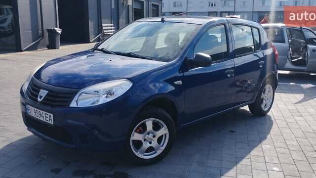Синій Дачія Sandero, об'ємом двигуна 1.4 л та пробігом 191 тис. км за 4000 $, фото 1 на Automoto.ua