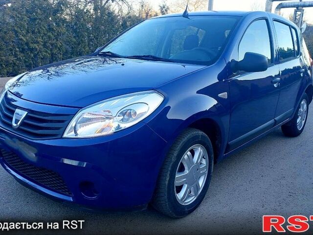 Синий Дачия Сандеро, объемом двигателя 1.2 л и пробегом 116 тыс. км за 4800 $, фото 1 на Automoto.ua
