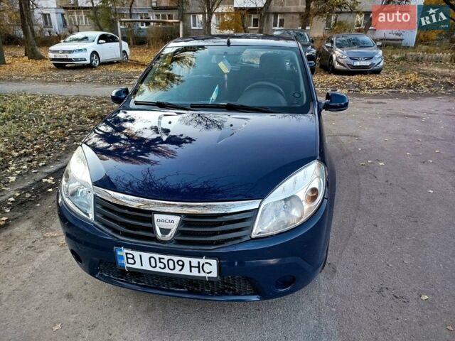 Синій Дачія Sandero, об'ємом двигуна 1.4 л та пробігом 208 тис. км за 4500 $, фото 1 на Automoto.ua