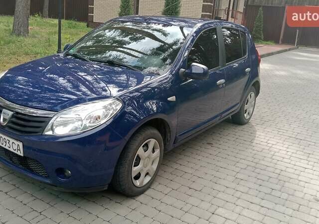 Синій Дачія Sandero, об'ємом двигуна 1.6 л та пробігом 262 тис. км за 4600 $, фото 1 на Automoto.ua