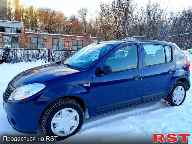 Синій Дачія Sandero, об'ємом двигуна 1.4 л та пробігом 150 тис. км за 4450 $, фото 1 на Automoto.ua