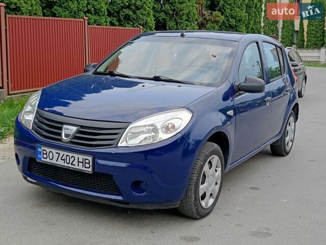 Синій Дачія Sandero, об'ємом двигуна 1.4 л та пробігом 149 тис. км за 4000 $, фото 1 на Automoto.ua