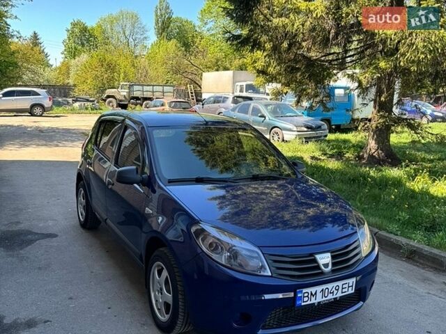Синий Дачия Сандеро, объемом двигателя 1.4 л и пробегом 173 тыс. км за 4800 $, фото 1 на Automoto.ua