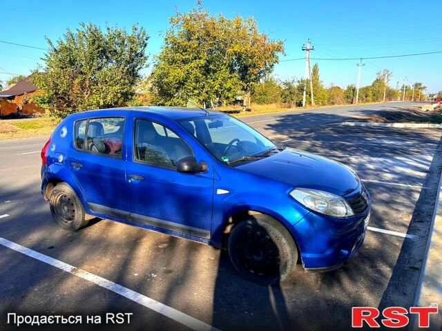 Синій Дачія Sandero, об'ємом двигуна 12 л та пробігом 194 тис. км за 4000 $, фото 1 на Automoto.ua