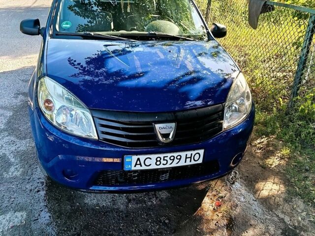Синій Дачія Sandero, об'ємом двигуна 1.39 л та пробігом 169 тис. км за 4100 $, фото 1 на Automoto.ua
