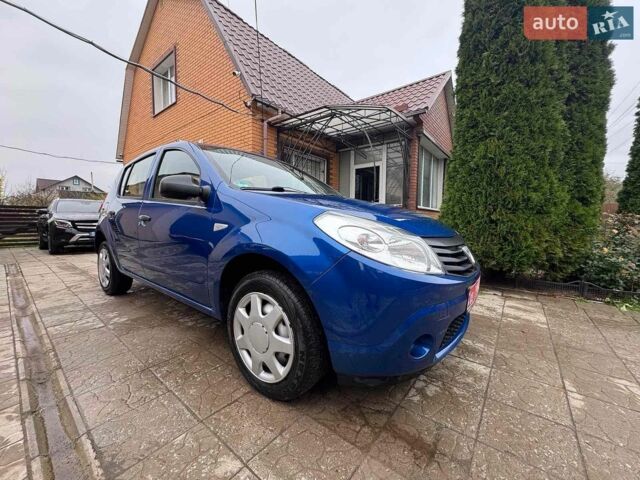 Синій Дачія Sandero, об'ємом двигуна 1.4 л та пробігом 186 тис. км за 4699 $, фото 1 на Automoto.ua
