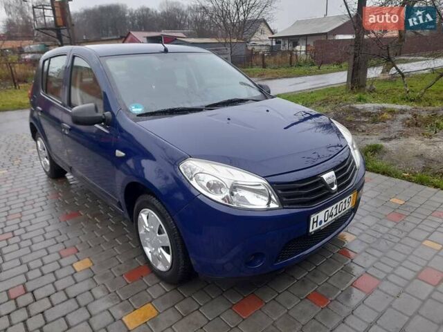 Синій Дачія Sandero, об'ємом двигуна 1.2 л та пробігом 156 тис. км за 4500 $, фото 1 на Automoto.ua