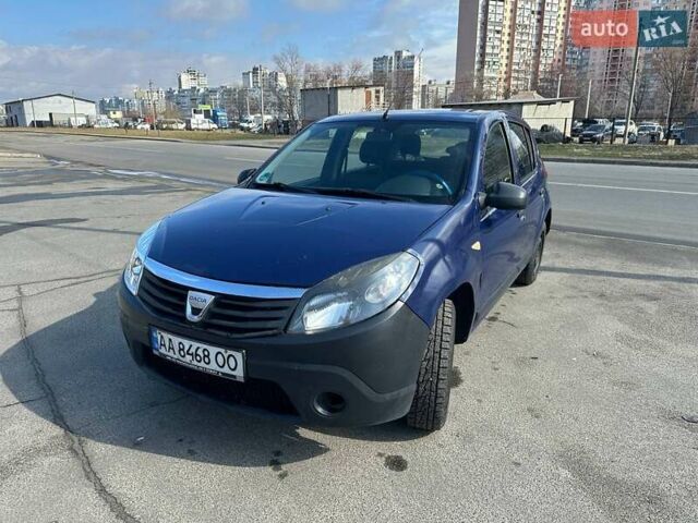 Синий Дачия Сандеро, объемом двигателя 1.4 л и пробегом 345 тыс. км за 2700 $, фото 1 на Automoto.ua