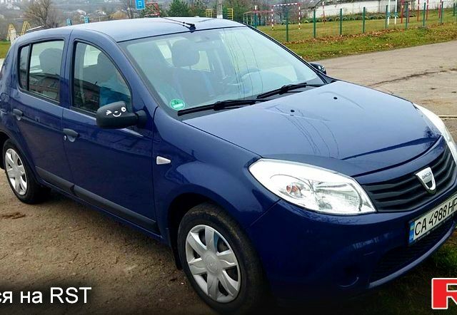 Синій Дачія Sandero, об'ємом двигуна 1.4 л та пробігом 244 тис. км за 5000 $, фото 1 на Automoto.ua