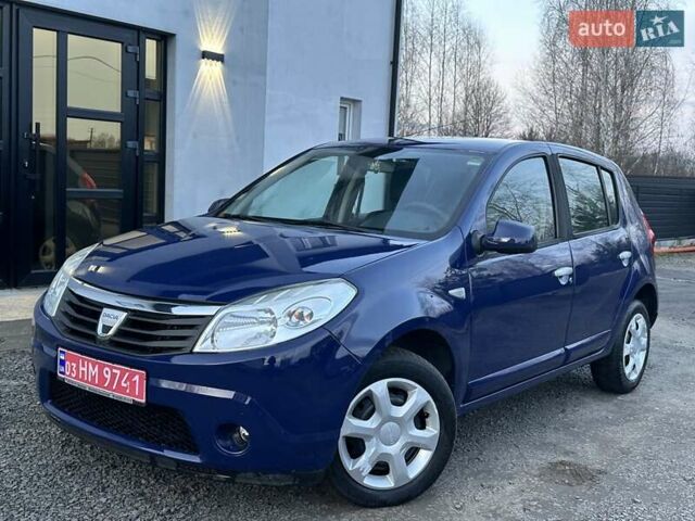Синій Дачія Sandero, об'ємом двигуна 1.4 л та пробігом 109 тис. км за 4850 $, фото 1 на Automoto.ua