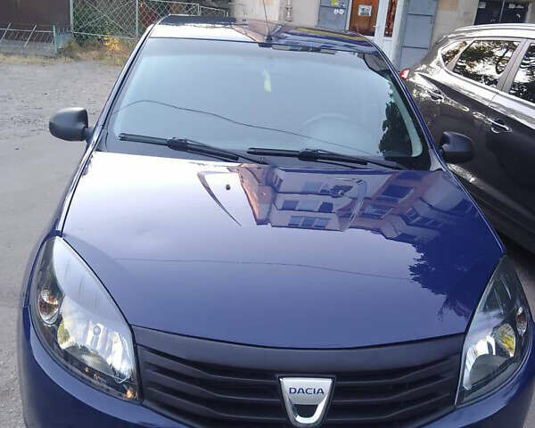 Синий Дачия Сандеро, объемом двигателя 1.15 л и пробегом 280 тыс. км за 3500 $, фото 1 на Automoto.ua