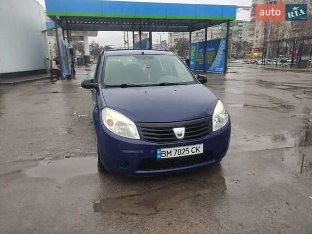 Синий Дачия Сандеро, объемом двигателя 1.39 л и пробегом 155 тыс. км за 4300 $, фото 1 на Automoto.ua