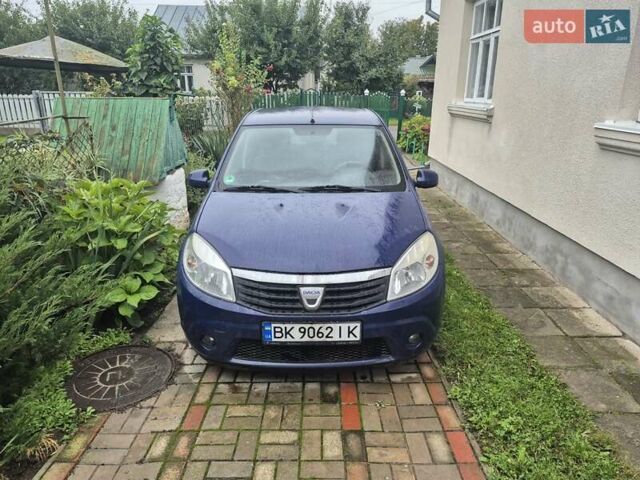Синій Дачія Sandero, об'ємом двигуна 1.39 л та пробігом 105 тис. км за 5000 $, фото 1 на Automoto.ua