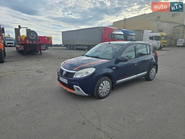 Синій Дачія Sandero, об'ємом двигуна 1.39 л та пробігом 185 тис. км за 4000 $, фото 1 на Automoto.ua