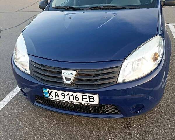 Синий Дачия Сандеро, объемом двигателя 1.15 л и пробегом 194 тыс. км за 3900 $, фото 1 на Automoto.ua