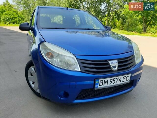 Синий Дачия Сандеро, объемом двигателя 1.15 л и пробегом 203 тыс. км за 4000 $, фото 1 на Automoto.ua