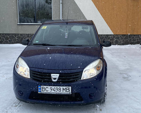 Синий Дачия Сандеро, объемом двигателя 1.2 л и пробегом 164 тыс. км за 4200 $, фото 1 на Automoto.ua