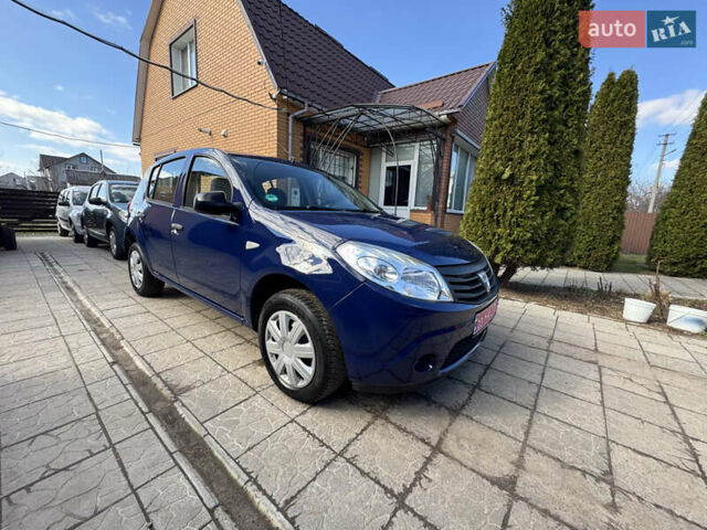 Синій Дачія Sandero, об'ємом двигуна 1.4 л та пробігом 170 тис. км за 4399 $, фото 1 на Automoto.ua