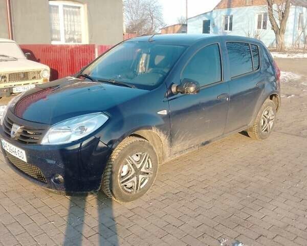 Синій Дачія Sandero, об'ємом двигуна 1.1 л та пробігом 173 тис. км за 3600 $, фото 1 на Automoto.ua
