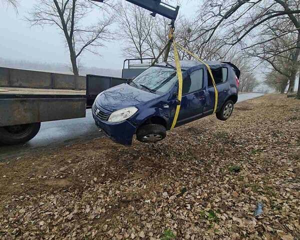 Синій Дачія Sandero, об'ємом двигуна 1.4 л та пробігом 174 тис. км за 1900 $, фото 1 на Automoto.ua