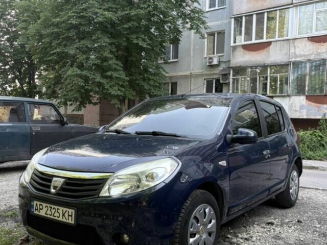 Синий Дачия Сандеро, объемом двигателя 1.1 л и пробегом 196 тыс. км за 3999 $, фото 1 на Automoto.ua