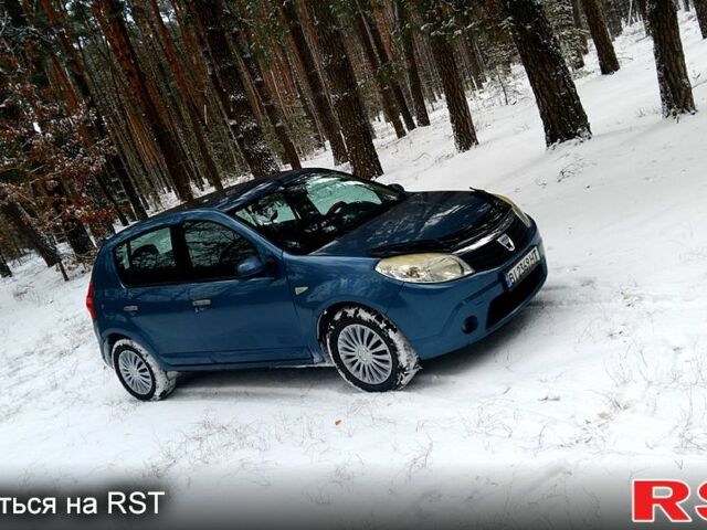 Синій Дачія Sandero, об'ємом двигуна 1.6 л та пробігом 220 тис. км за 3350 $, фото 1 на Automoto.ua