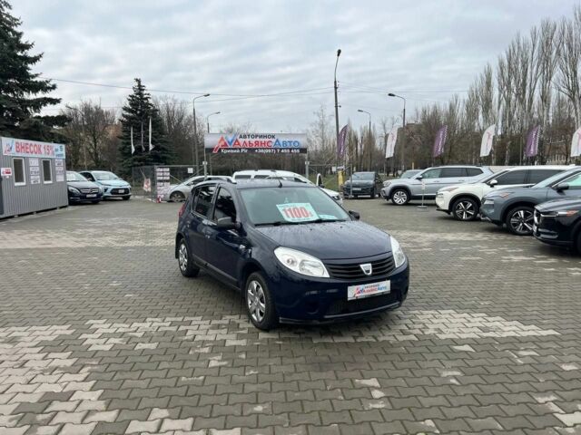 Синий Дачия Сандеро, объемом двигателя 1.1 л и пробегом 180 тыс. км за 4200 $, фото 1 на Automoto.ua