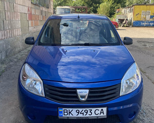 Синій Дачія Sandero, об'ємом двигуна 1.15 л та пробігом 161 тис. км за 4700 $, фото 1 на Automoto.ua
