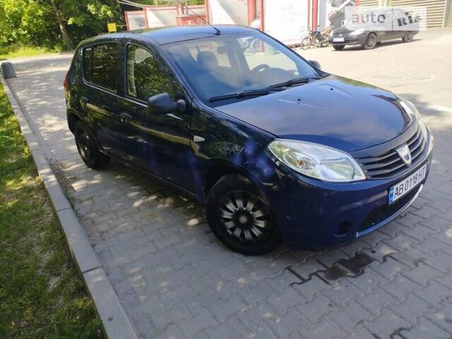 Синій Дачія Sandero, об'ємом двигуна 1.1 л та пробігом 175 тис. км за 3600 $, фото 1 на Automoto.ua