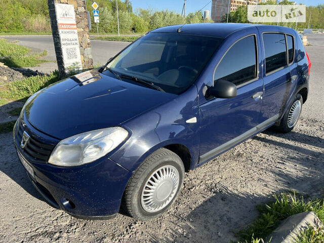 Синій Дачія Sandero, об'ємом двигуна 1.2 л та пробігом 224 тис. км за 4500 $, фото 1 на Automoto.ua