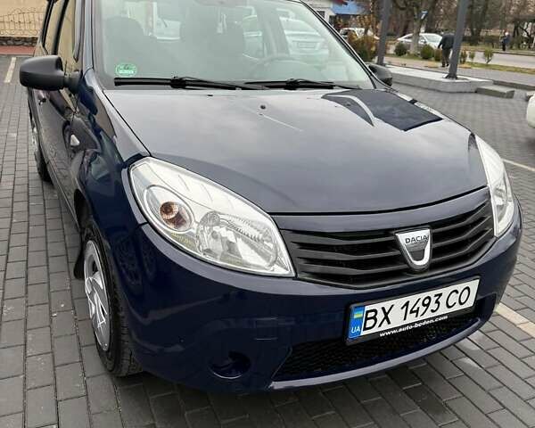 Синій Дачія Sandero, об'ємом двигуна 1.2 л та пробігом 124 тис. км за 4999 $, фото 1 на Automoto.ua