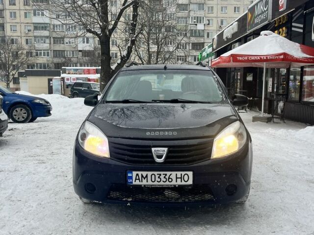 Синій Дачія Sandero, об'ємом двигуна 1.1 л та пробігом 237 тис. км за 4799 $, фото 1 на Automoto.ua