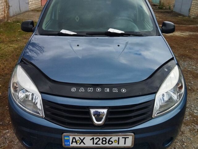 Синій Дачія Sandero, об'ємом двигуна 1.6 л та пробігом 186 тис. км за 5800 $, фото 1 на Automoto.ua