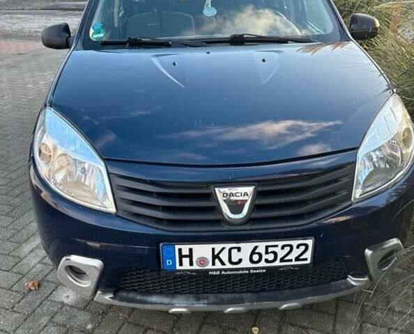 Синій Дачія Sandero, об'ємом двигуна 1.2 л та пробігом 135 тис. км за 3650 $, фото 1 на Automoto.ua