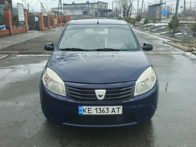Синий Дачия Сандеро, объемом двигателя 1.1 л и пробегом 285 тыс. км за 4200 $, фото 1 на Automoto.ua