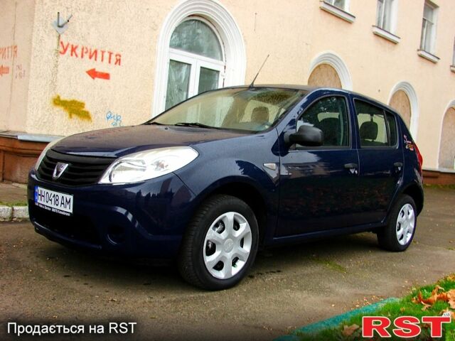 Синій Дачія Sandero, об'ємом двигуна 1.1 л та пробігом 154 тис. км за 4500 $, фото 1 на Automoto.ua